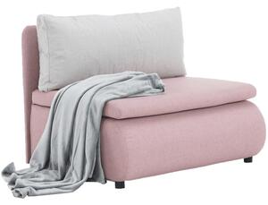 Fotel Keny New (rózsaszín + világosszürke). 808337