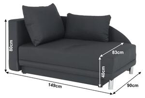 Szétnyitható kanapé Laren (B). 1001786
