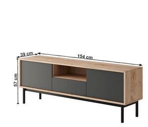 TV asztal / szekrény Bergen BRTV154. 1001815