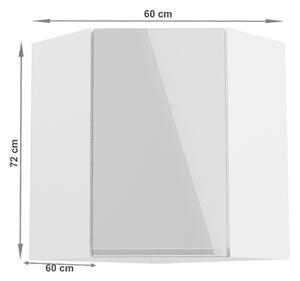 Felső konyhaszekrény G60N Aurellia (fehér + fényes fehér). 1015737