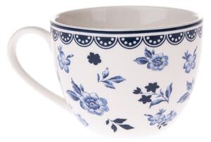 Floral porcelán csésze szett 4 darabos, 90 ml