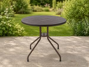 Kerek bistro asztal Ø 80 cm barna
