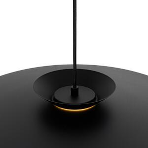 Design függőlámpa fekete, LED-del 3 fokozatban szabályozható - Pauline