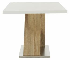Étkezőasztal 160 cm Farni (fehér + sonoma tölgy). 1015954