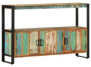 VidaXL tömör újrahasznosított fa tálalószekrény 120 x 30 x 75 cm