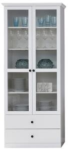 Vitrin Brendon 2W2S (fehér)
