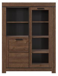 Vitrin Britt 2D1W (barna tölgy)