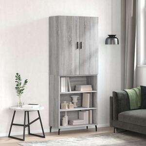 VidaXL szürke sonoma szerelt fa magasszekrény 69,5 x 34 x 180 cm