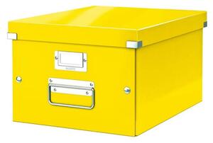 Doboz, A4 méret, LEITZ Click&Store, sárga (E60440016)