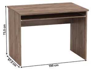 PC asztal Hansa 2 NEW 02 (kraft dunkel). 1064624