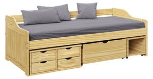 Egyszemélyes ágy 90 cm Marais (természetes). 1065166
