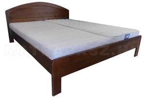 Réka fenyő ágy legyezőformájú fejtámlával 90x200