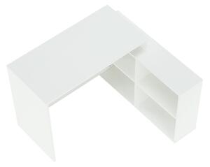 Sarok PC asztal Kinsley (fehér). 1065334