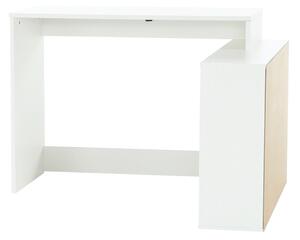 Sarok PC asztal Kinsley (fehér). 1065334