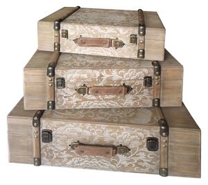 Kosarak és dobozok Signes Grimalt Dekoratív Bőröndök 3 Egység