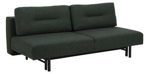Kanapéágy Norsica 436, Kárpit, 83x200x105cm, Sötétzöld