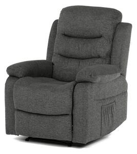 Dönthető fotel szürke, szövet anyag TV-4086 GREY2