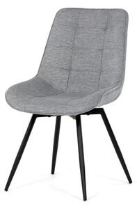 Étkezőszék szürke, szövet anyag HC-T1130 GREY2