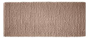 Barna fürdőszobai kilépő 50x120 cm Aspen Bobble – Bianca