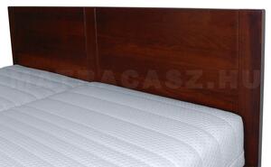 Spencer modern, pácolt fenyő ágy tömör fejvéggel 90x200