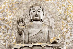Buddha keze - vászonkép
