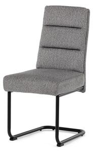 Szürke Szövet Étkezőszék, Ezüst Árnyalattal. DCL-P3107 SIL2