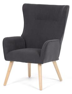 Szürke Kordbársony U-Fotel. AK-314 GREY2