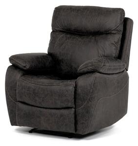 Barna Vintage Szövet Elektromos Vezeték Nélküli Relax Fotel. TV-4094 COF3