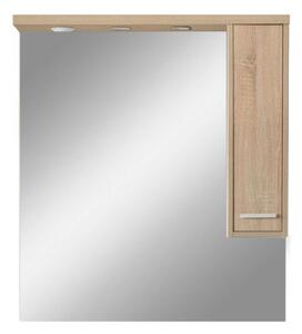 Nerva Fürdőszobabútor - Tükrös Szekrény - 85 cm