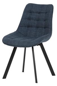 Étkezőszék kék szövettel. HC-465 BLUE2