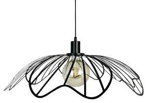 Függőlámpa Dyberg Larsen, Blumen, dimmable, Fekete, Nappali, Fém, Dizájn