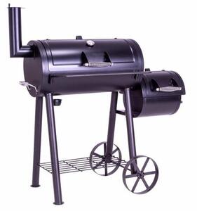 GARTHEN Kerti grill füstüllővel XL 120 x 55 cm