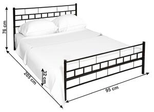 Egyszemélyes ágy 90 cm Timlu (ágyráccsal). 1017209