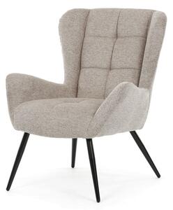 Fotel (füles), barna, szövet, AK-H9206 COF2