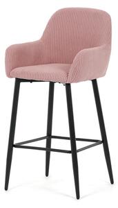 Bárszék rózsaszín szövet AUB-V4009 PINK6