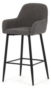 Bárszék szürke szövet AUB-V4009 GREY6
