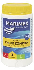 Marimex Klór komplex medence kémia, 5 az 1-ben, 1 kg