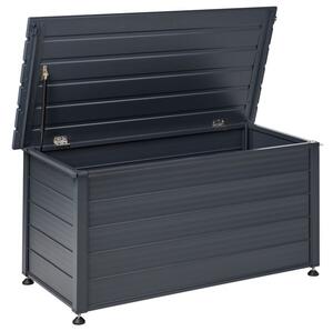 Párnatartó láda CAMPALTO 123 cm 60 cm Sötétszürke