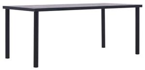 VidaXL Étkezőasztal - Betonhatású MDF - 200x100 cm