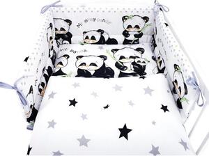 Baby Shop 6 részes babaágynemű - panda