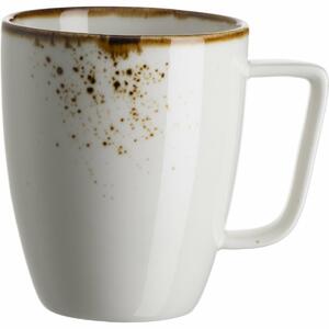 Mäser Kávés bögre Pintar Fehér barna pöttyök 370ml