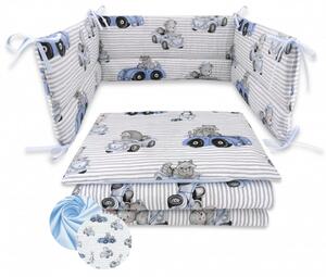Baby Shop 3 részes ágynemű garnitúra - kék 