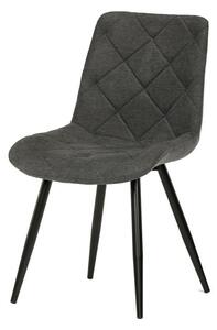 Étkezőszék, szürke, szövet, CT-382 GREY2