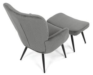 Szürke Kordbársony Relax Fotel. AK-L7285 GREY6