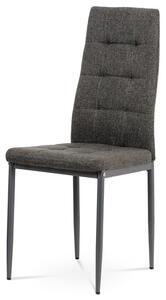 Étkezőszék, szürke, szövet, DCL-397 GREY2