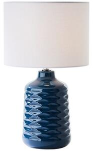 Ilysa asztali lámpa m:42cm kék/fehér; 1xE14 - Brilliant-94569/73