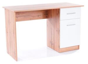 BENDIS B-002 íróasztal, 120x78x51, fehér