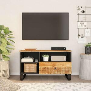 VidaXL Mangófa TV-szekrény - 80x33x46 cm