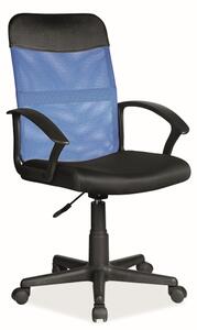 VIKY Q-702 gyerek szék, 49x95-105x48, kék/fekete