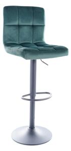 Barová stolička C-105 Velvet, 44x92x37, bluvel 78